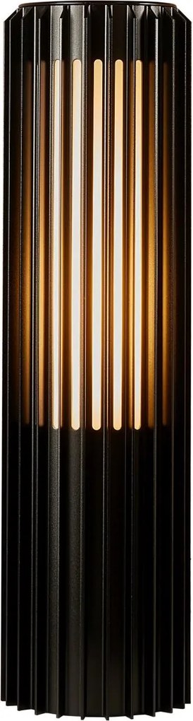 Nordlux modern skandináv kültéri állólámpa aludra fekete nor2118028203 IP44