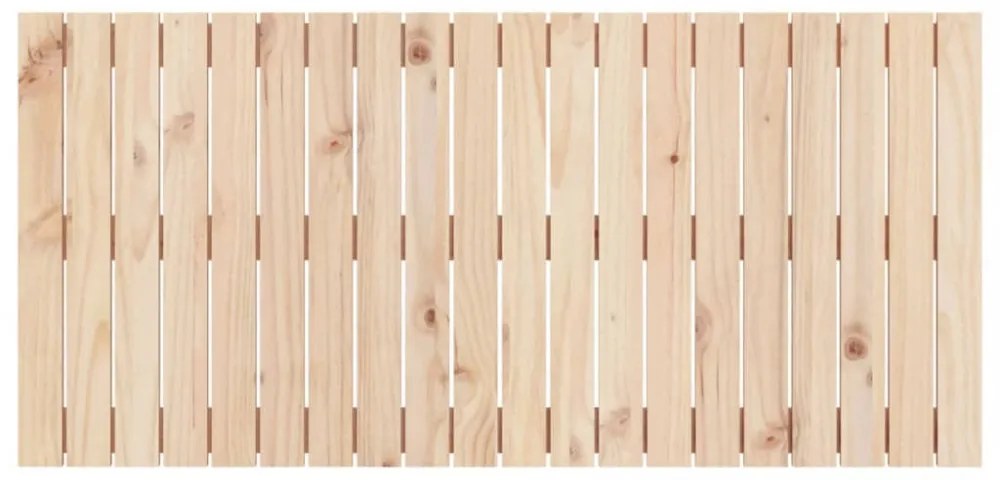 tömör fenyőfa fali fejtámla 127,5 x 3 x 60 cm
