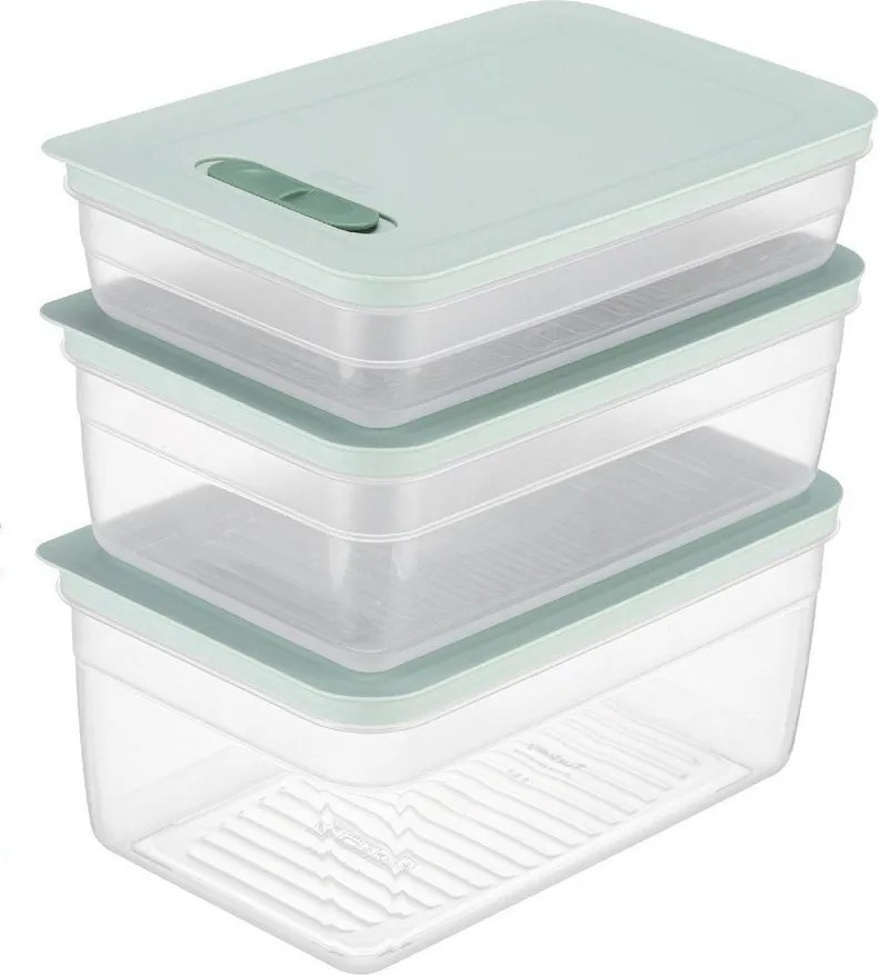 Élelmiszertartó doboz szett 3 db-os – Hermia