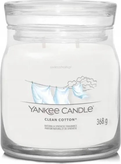 Clean Cotton Yankee Candle közepes gyertya