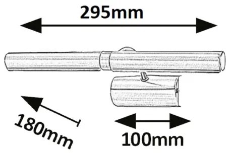 Rabalux 3643 - LED Képmegvilágító PICTURE LIGHT 2xG9/2W/230V