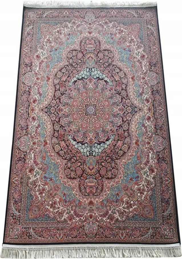 Exkluzív darab szőnyeg Pers 05 sötétkék 200x300