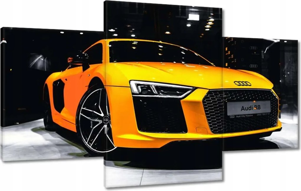 Képek 100x60 Sárga Audi R8