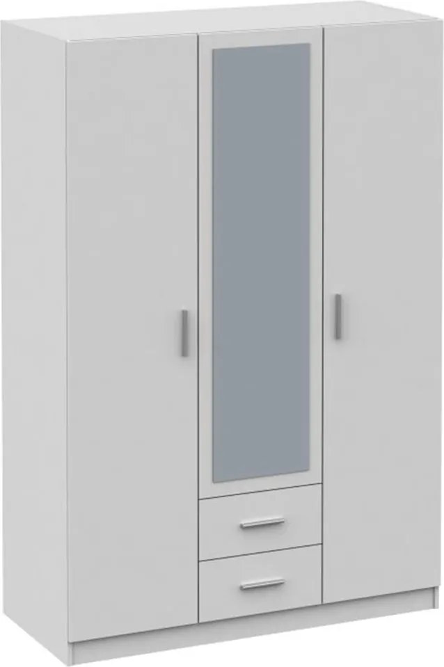Szekrény, fehér, INVITA Typ 2