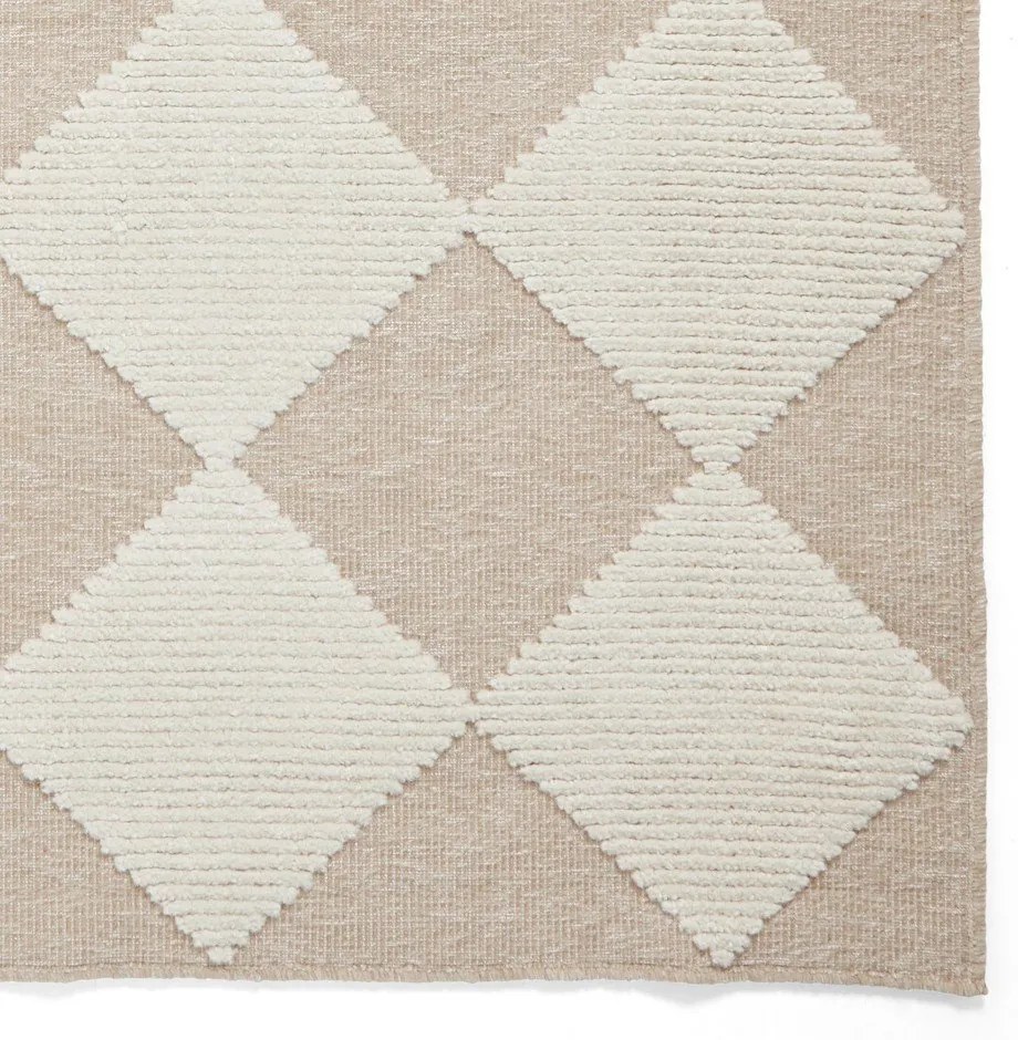 Fehér-bézs mosható szőnyeg 160x230 cm Lyna Beige&amp;White – Think Rugs