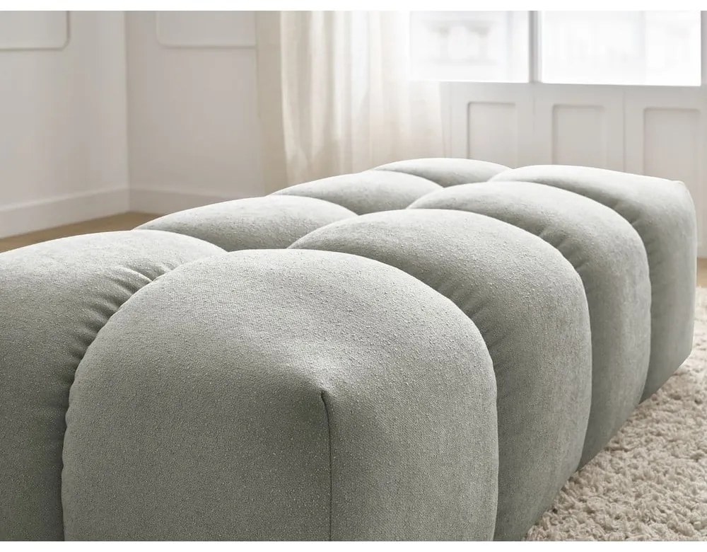 Világosszürke buklé lábtartó Everest – Bobochic Paris