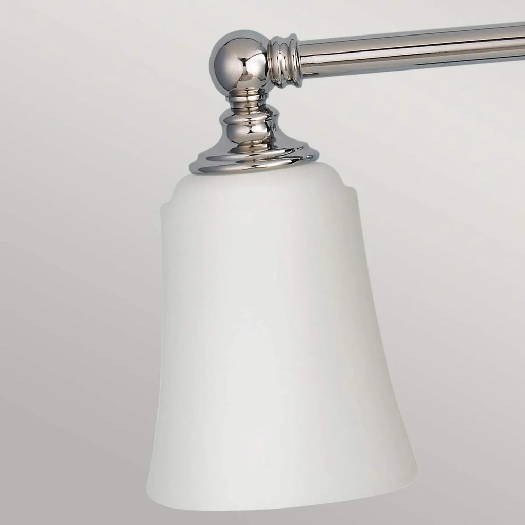 Feiss glamour klasszikus tükör világítás huguenot lake fehér króm elsfe-hugolake3bath IP44