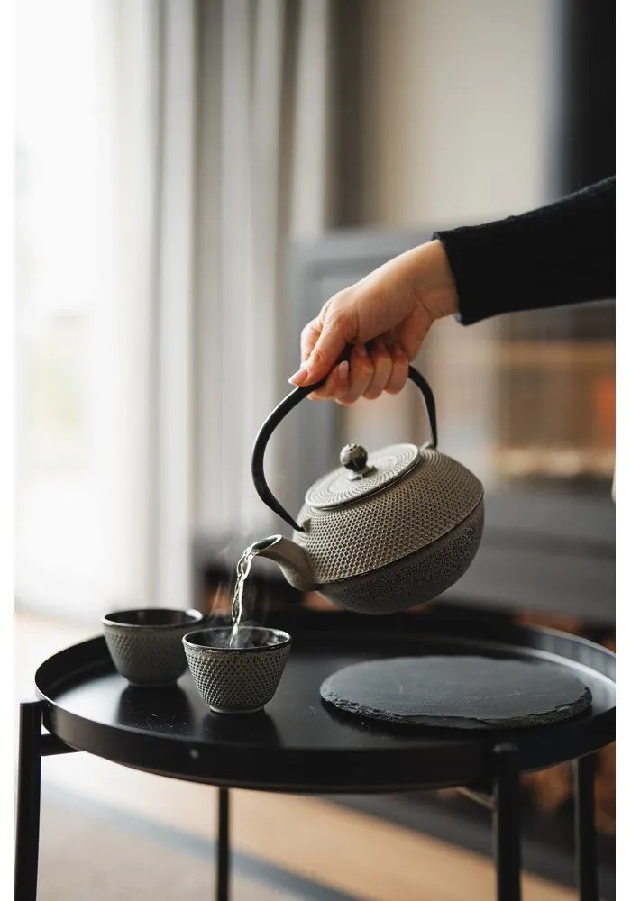 Szürke öntöttvas csésze szett 2 db-os 100 ml Jang – Bredemeijer