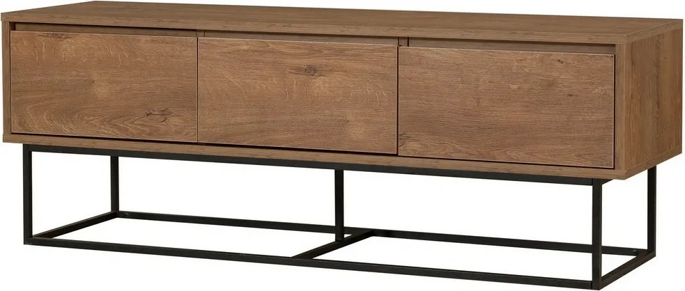 Milo Walnut and Black I TV-asztal, M