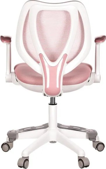 Gyermek szék, magasságállítható, rózsaszín hálós, KA-C806 PINK