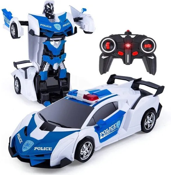 Negi Akkus 22 cm Transformers Lamborghini Robot Átalakuló Távirányítós Autó 3.7v Akku