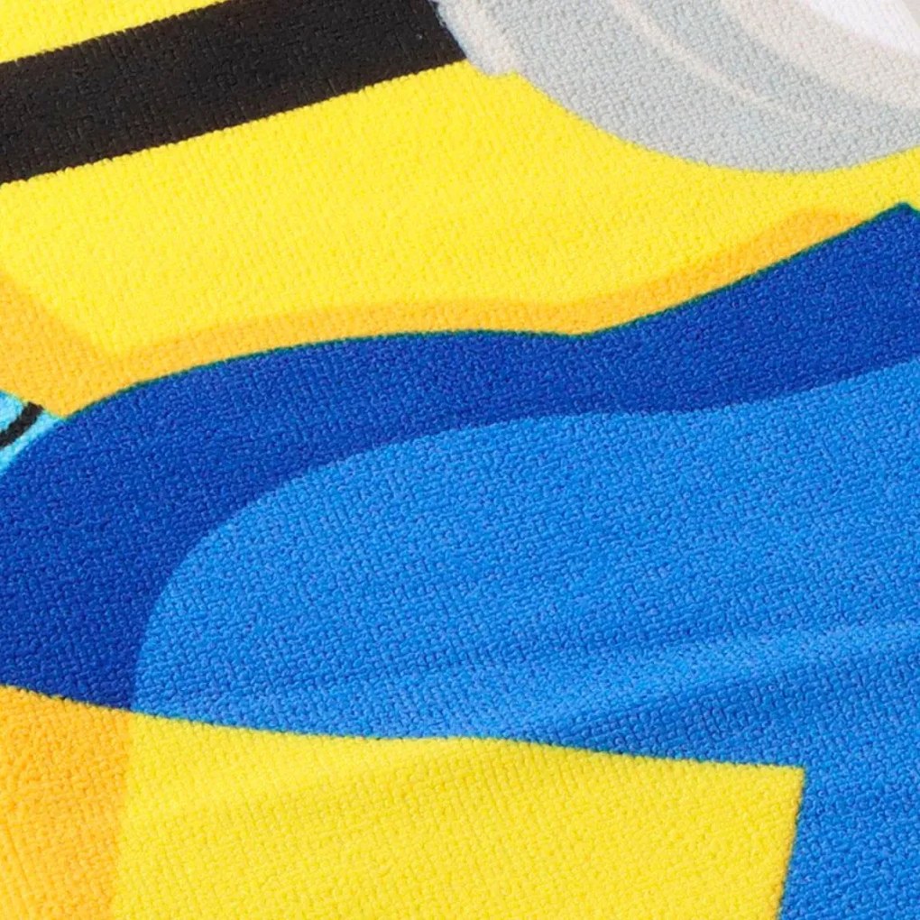 Minyonok Blue Banana fürdőlepedő, strand törölköző 70x140cm (Fast Dry)