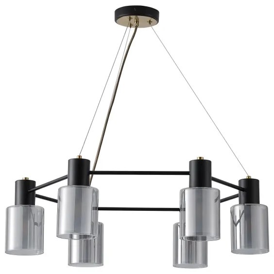 Csillár zsinóron 6xE14/15W/230V