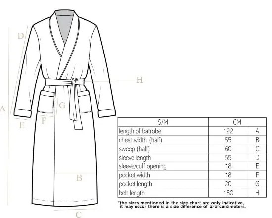 Kék mikroplüss fürdőköpeny S/M Cosy – Tiseco Home Studio