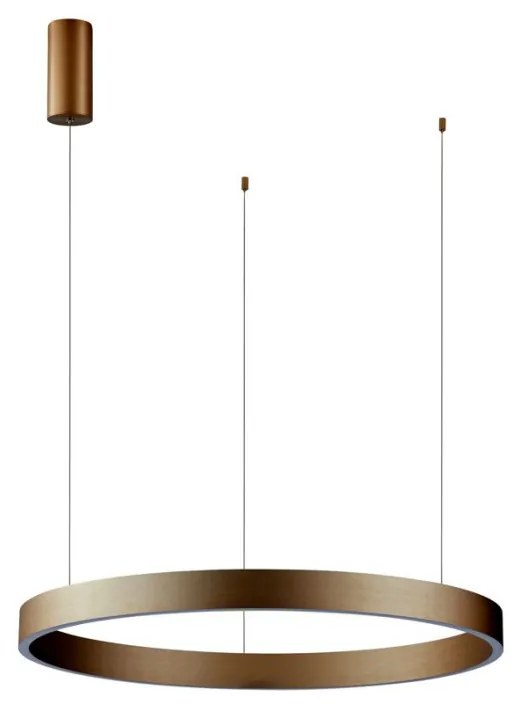 ITALUX 5902854537990 BRASCO Modern Led Függesztett Lámpa Fehér, Arany LED IP20