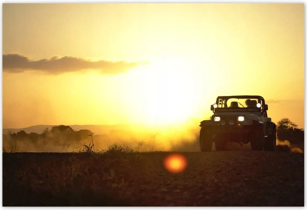 Poszterek 155x105 Sivatag Terepjáró