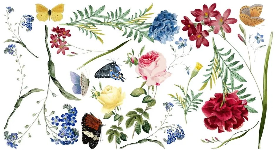 Flowers in the Garden falmatrica szett - Ambiance