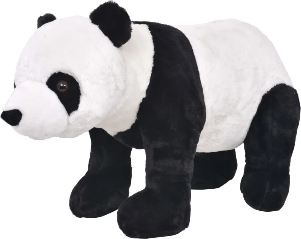 vidaXL fekete-fehér álló panda plüssjáték XXL