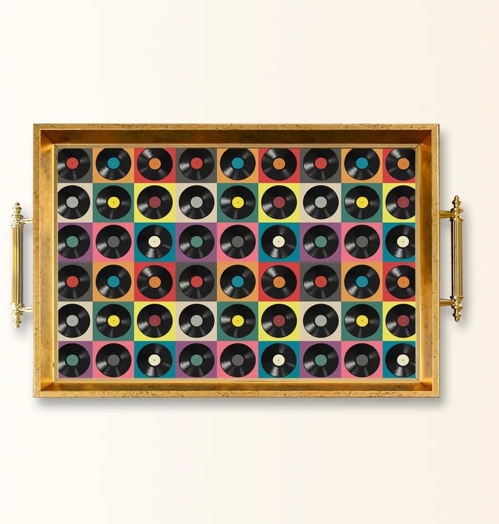 Üveg tálca, 38×24 cm – TPEA9904