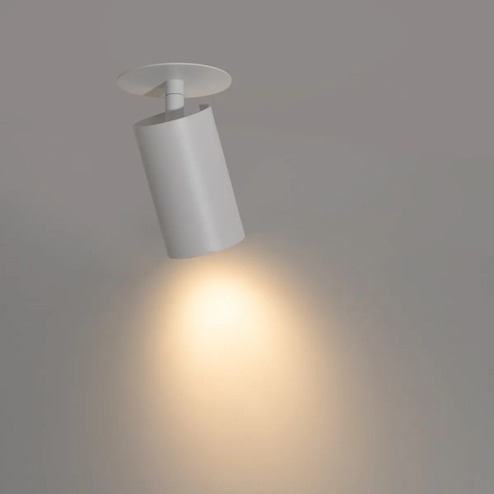 Modern beépíthető spotlámpa fehér GU10 50 mm - Chels