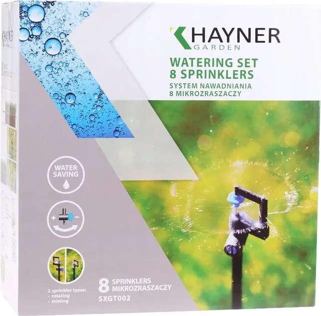 Khayner Garden öntözőrendszer 8 mikro locsolóval