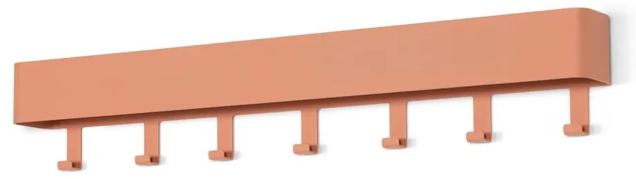 Lazacszínű fém fali fogas polccal 72 cm Dax Play – Spinder Design