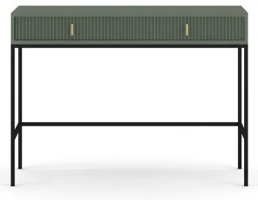SUE konzolasztal zöld/fekete