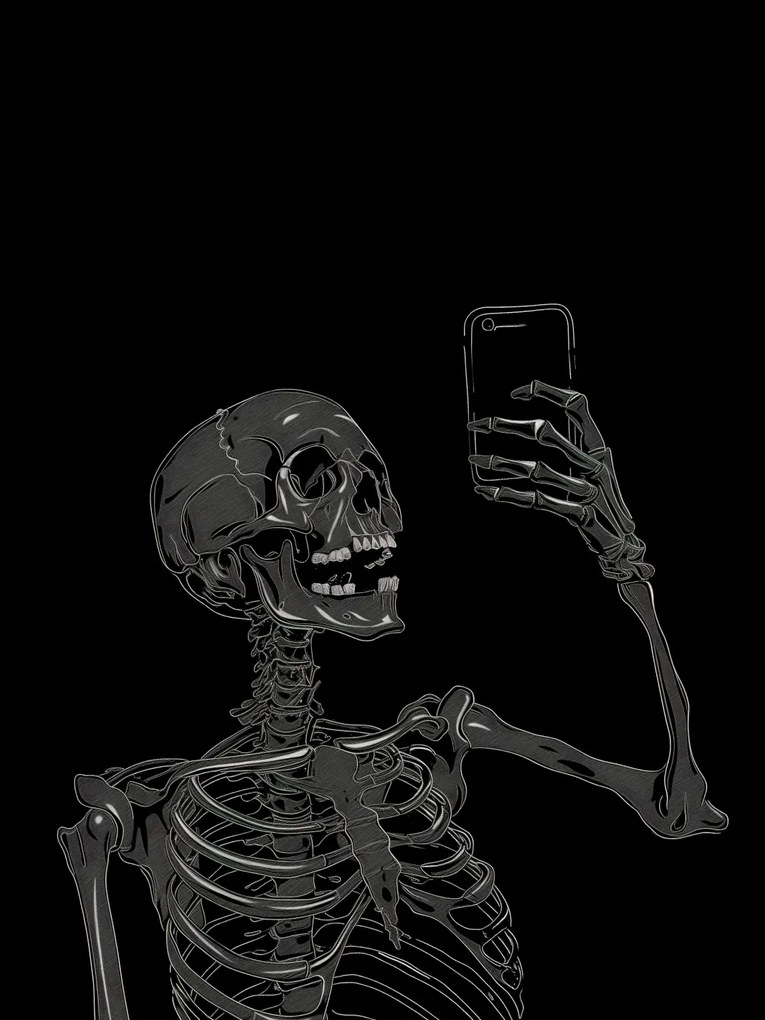 Poszter 75x100cm Selfie Az Időn Túl