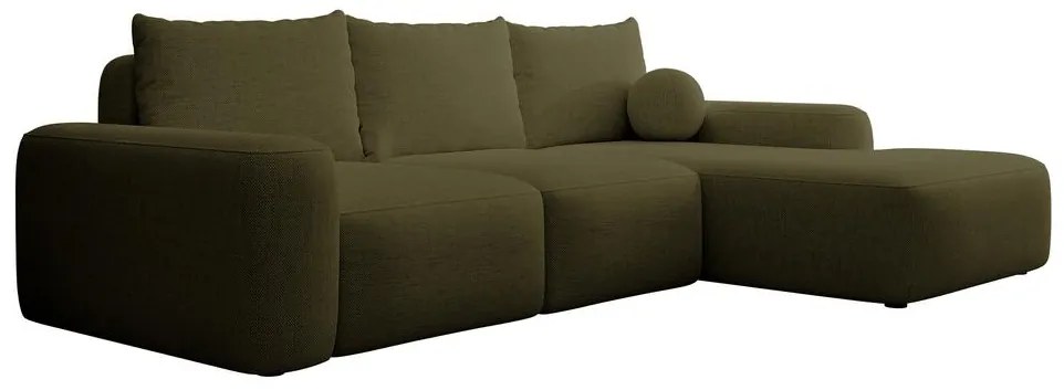 Sarokkanapé Carlito (J) (oliva + fekete). 1099579