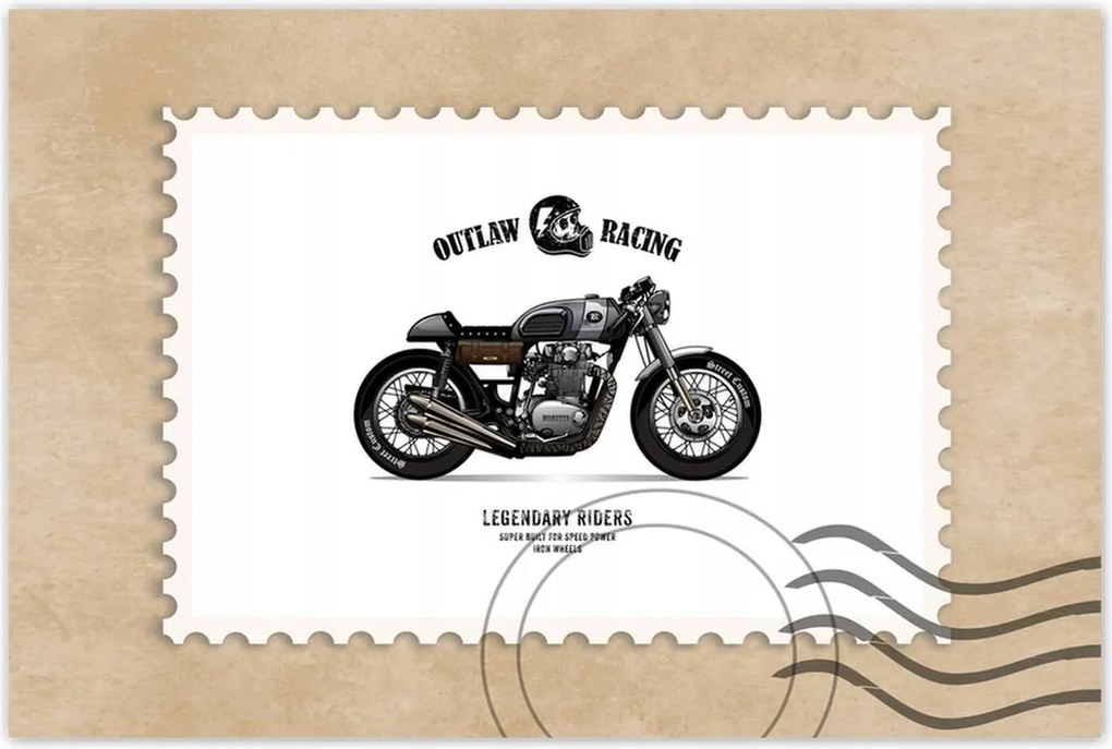 Poszterek 60x40 Motorkerékpár Antik Vintage
