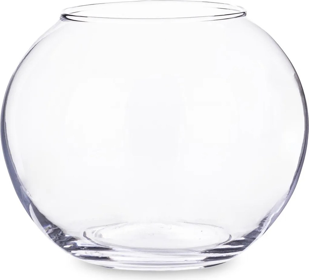 Üveg Váza Virág Dekoráció Elegáns Üveg Tároló 15 CM