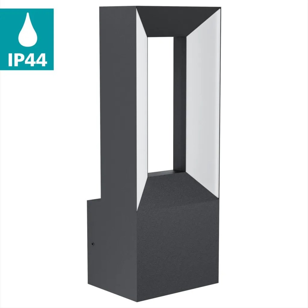 EGLO 98725 RIFORANO Modern Kültéri Fali Lámpa Fehér, Fekete LED IP44