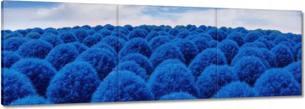 Festmények 120x40 Klasszikus kék színben