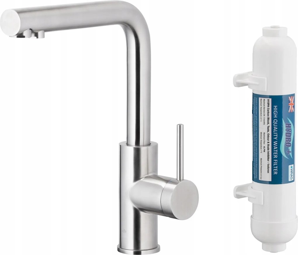 Kfa Konyhai Csaptelep Duero Pure Basic, Inox Hidro+ Szűrő