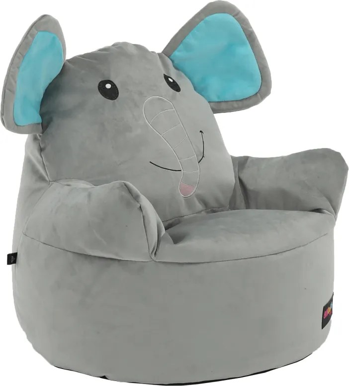 Babzsák, szürke szövet, BABY TYP 2