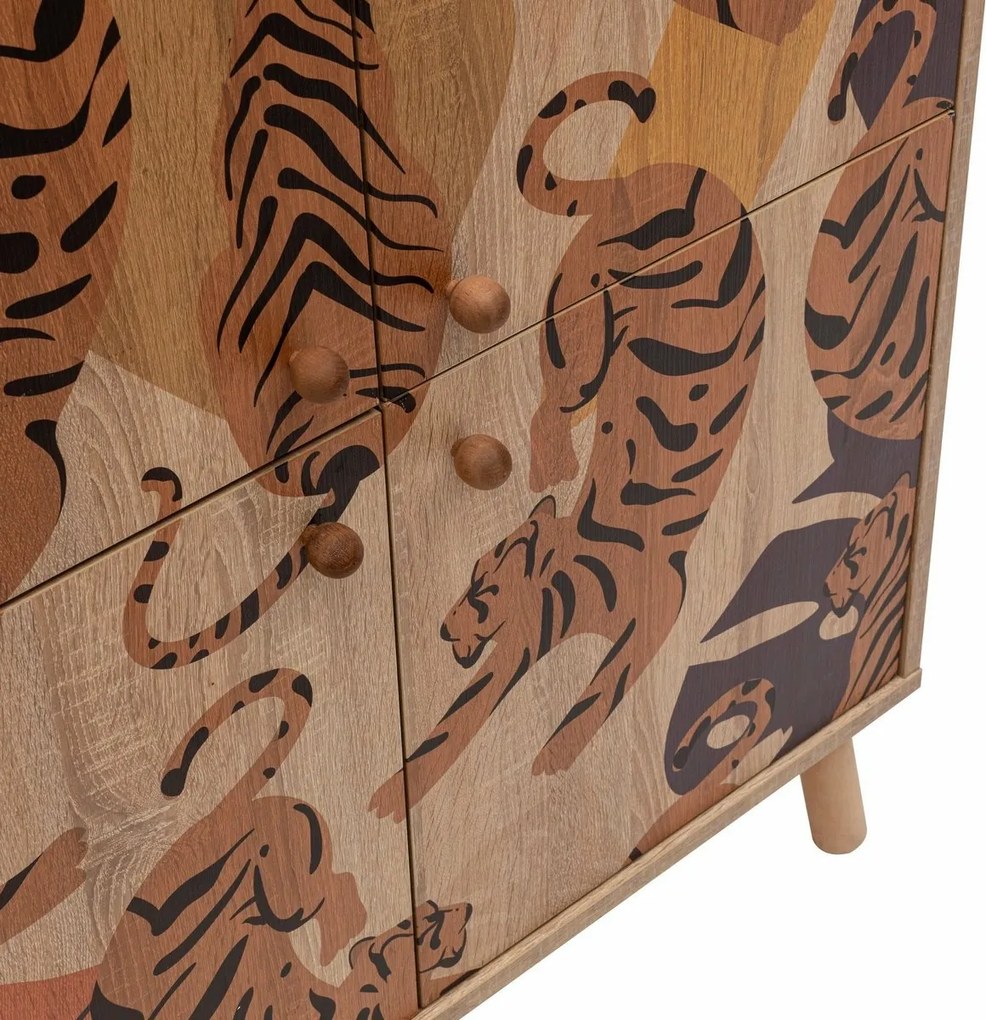 Tigris Orange szekrény