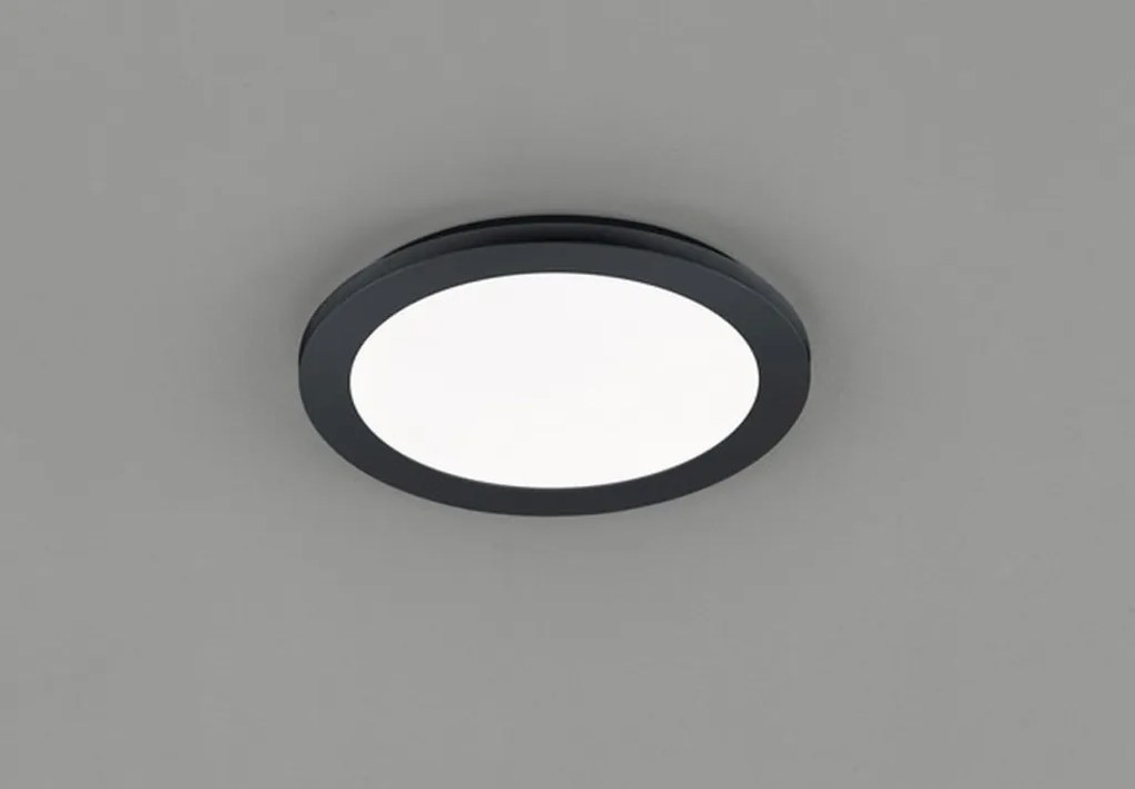 TRIO R62921532 CAMILLUS Kerek Mennyezeti Lámpa Fekete LED IP20