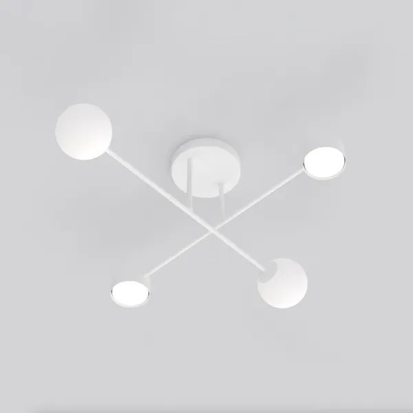 Felületre szerelhető csillár HOLON 2xG9/8W/230V + 2xGX53/12W fehér