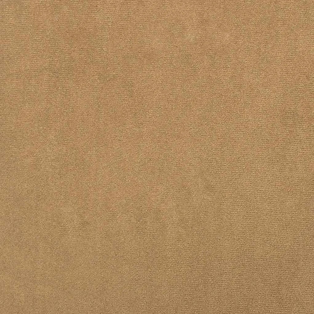 barna bársony pihenőfotel 64 x 74 x 84 cm