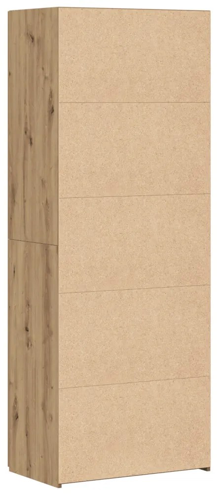 Magas Szekrény Kézműves Tölgy 70x42.5x185 cm Engineered Wood
