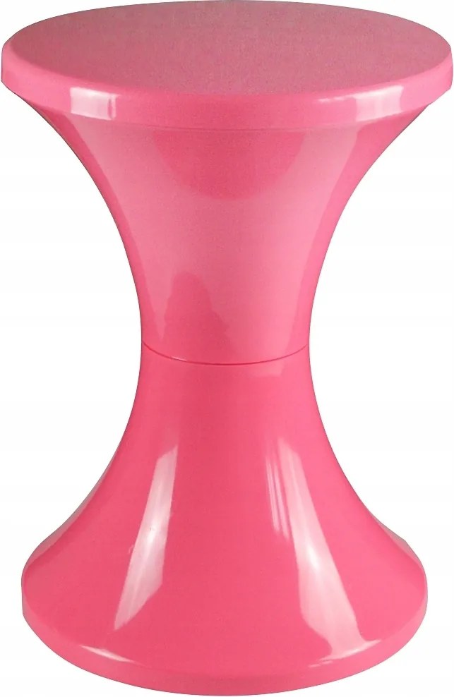 Szék Zsámoly Műanyag Homokóra Lengyel Termék Rózsaszín