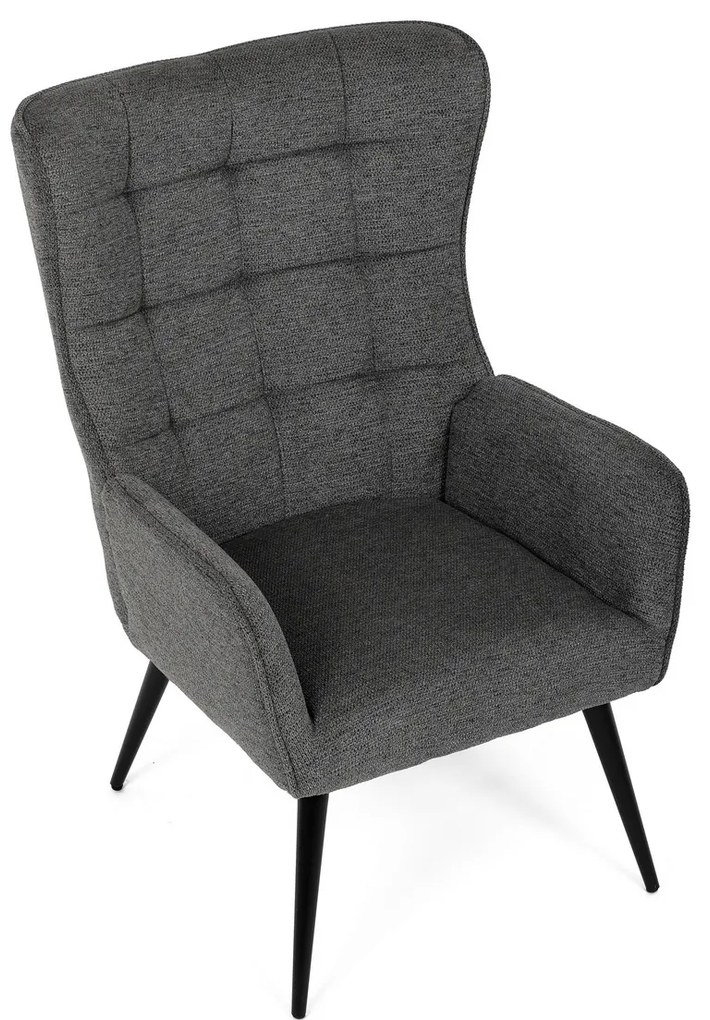 315 GREY2 relaxfotel, sötét szürke