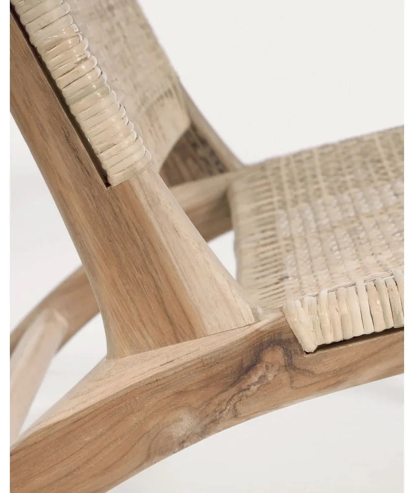 Natúr színű szőtt fotel Beida – Kave Home