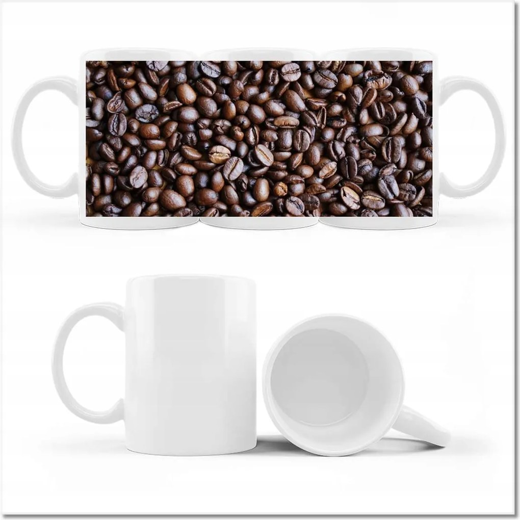 Fotó bögre szemes kávé