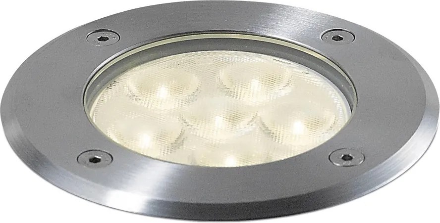 NOVOLUX 183A-L0206A-30 LOO Kültéri Talajba Építhető Lámpa Ezüst LED IP67