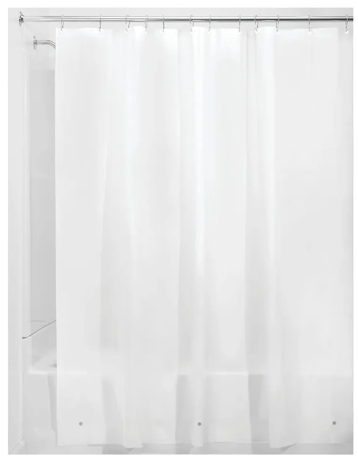 PEVA Liner fehér zuhanyfüggöny, 183 x 183 cm - iDesign