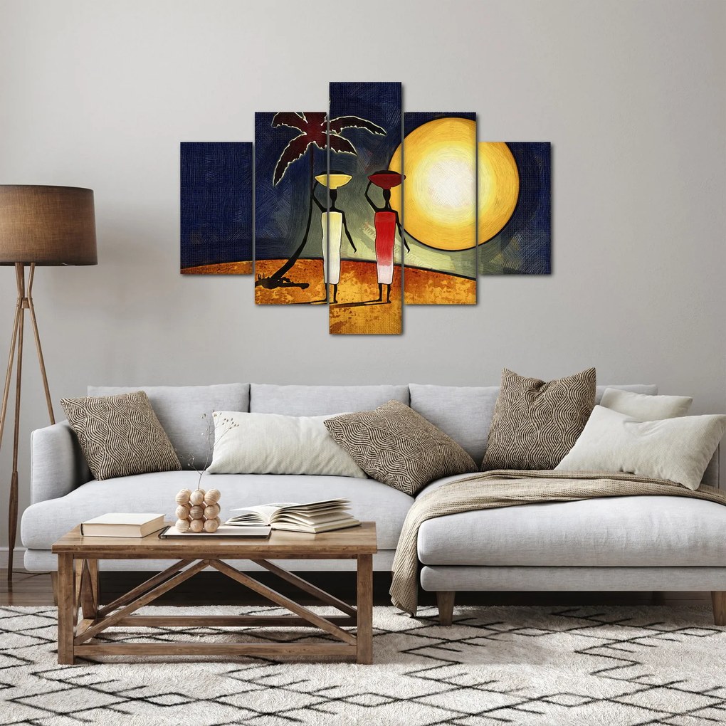 Egy ősi festmény képe (150x105 cm)