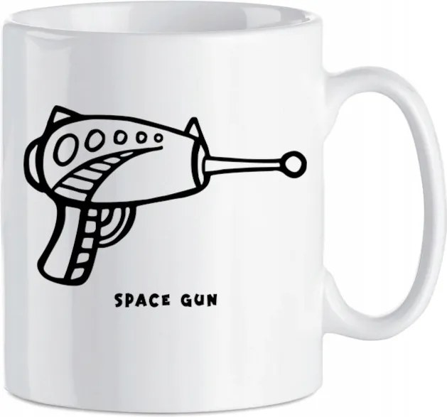 Nyomott mintás bögre Blaster Space Gun Kerámia 330 ml
