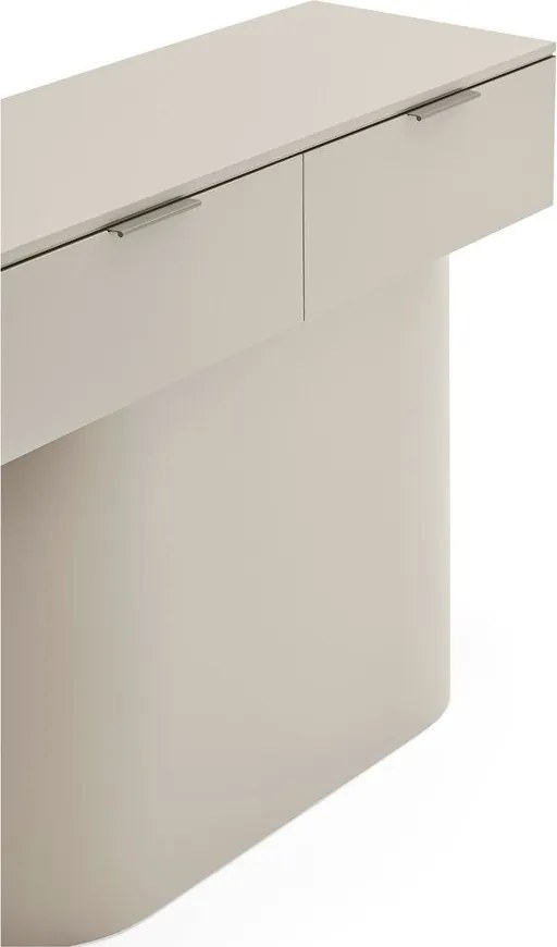 Bézs konzolasztal 36x100 cm Totem – Teulat