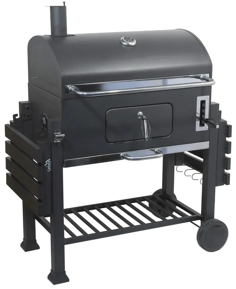 Royal Grande XXL fekete faszenes grillsütő - Cattara